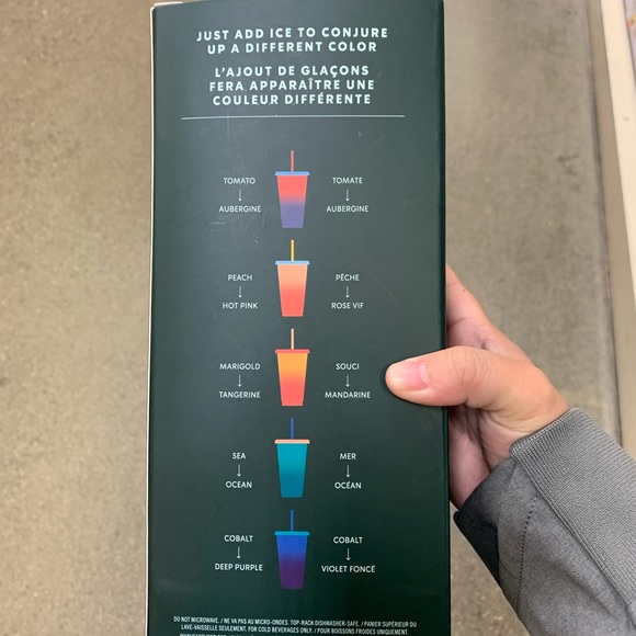 Starbucks 2020 Color Changing Reusable Cold Cups - Picture 2 of 2